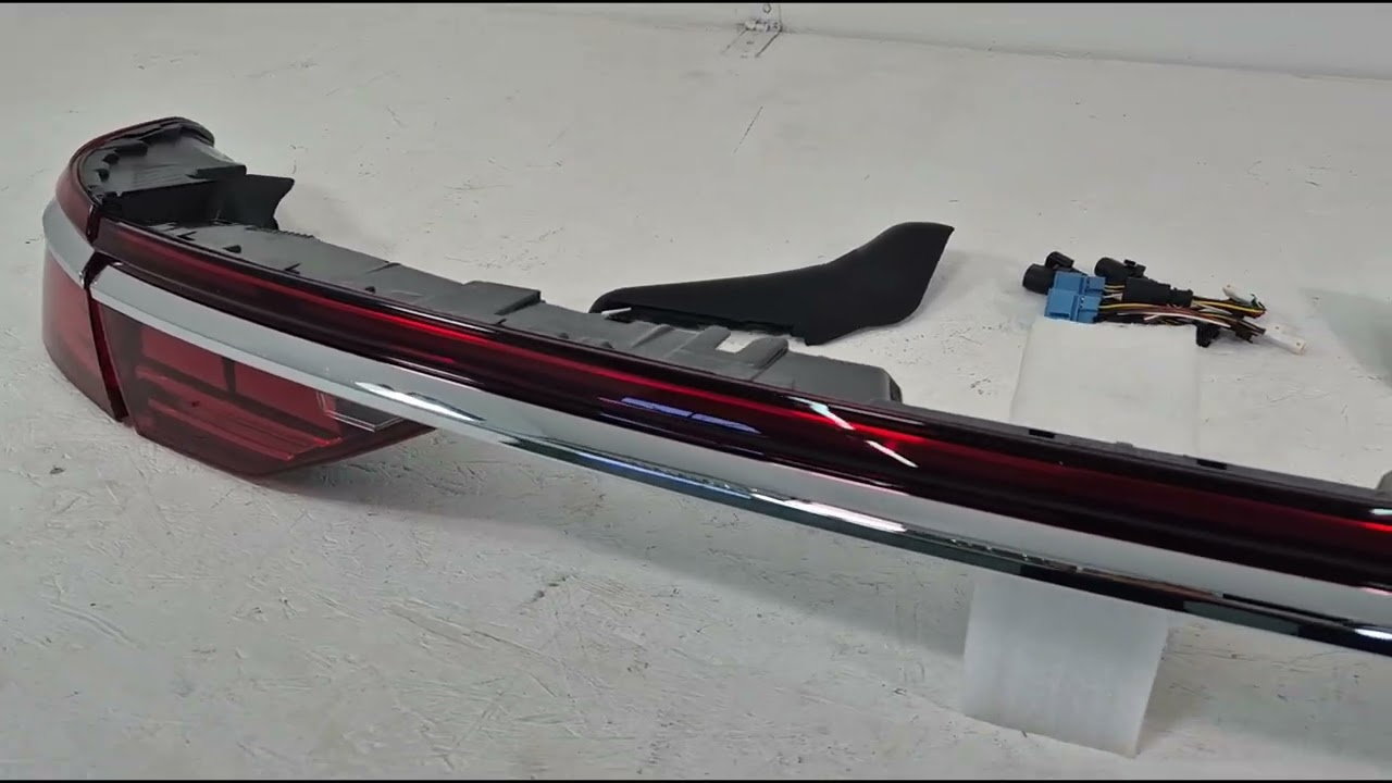 Audi A8 2018– LED achterlichten (2018-2022) Video 1