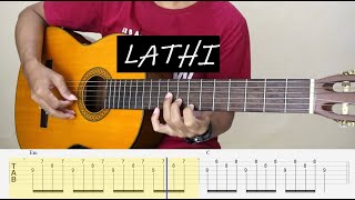 Download lagu LATHI - Fingerstyle Guitar Tutorial TAB ( Versi Mudah ) mp3