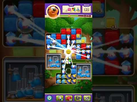 Toon Blast Level 6462 (Hard Level)