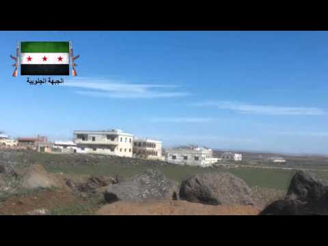 استهداف دبابة لقوات النظام بصاروخ تاو من قبل لواء العز - ألوية سيف الشام في دير ماكر في محافظة ريف دمشق