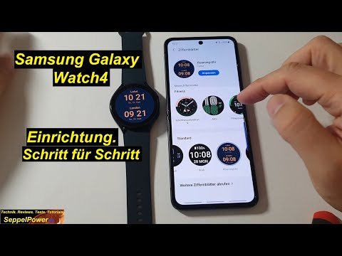 Tutorial: Samsung Galaxy Watch4 einrichten. Ausführlich erklärt. Schritt für Schritt | SeppelPower