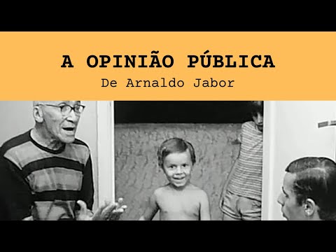 A Opinião Pública, de Arnaldo Jabor (1967) - FILME COMPLETO