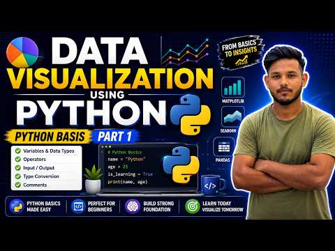 Python Basics Part 1 Data Visualization Using Python Python Programming