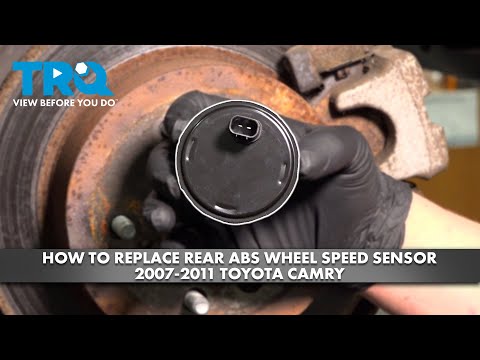 How to Replace Rear ABS Wheel Speed Sensor 2007-2011 Toyota Camry