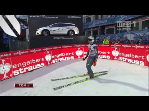 Piotr Zyła 130m! - Bischofshofen 2014