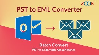 PST to EML Converter to Export Emails from Outlook PST to EML in Bulk