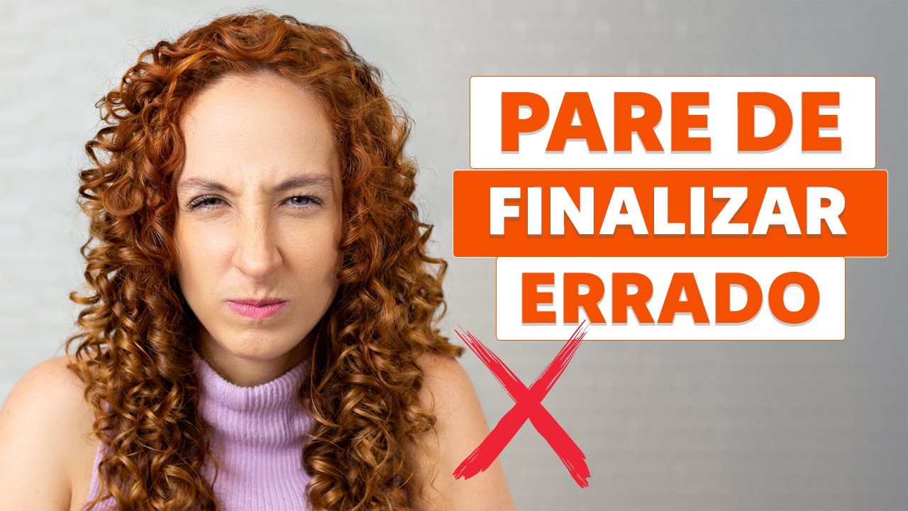 5 ERROS NA FINALIZAÇÃO DE CABELOS CACHEADOS (O que evitar)