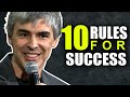 Top 10 Rules For Success Larry Page Motivational Video