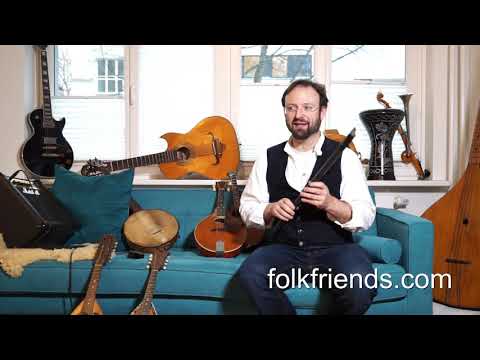 CARBONY LOW WHISTLE IN D AUS CARBONFIBER SMALL HAND