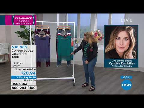 Colleen Lopez LaceTrim Tank