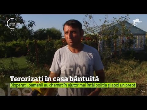 O familie din Giurgiu este terorizată în propria casă