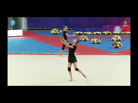 Alina HARNASKO clubs training World cup Sofia 2019