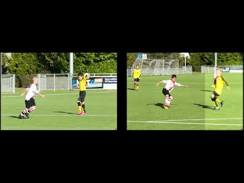 SV Colmschate JO11-2 tegen Koninklijke UD JO11-1