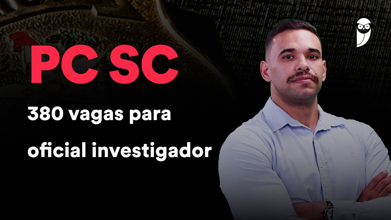 PC SC - Edital Publicado! Análise objetiva!