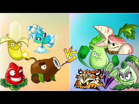 PvZ 2 Challenge Team Boxing vs Team Control - Who Will Win ? Pvz 2 Team Plant vs Team Plant