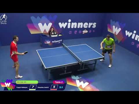 Winners League 30.12.21 Tupyk Maksym - Vasylets Andrii 16:30