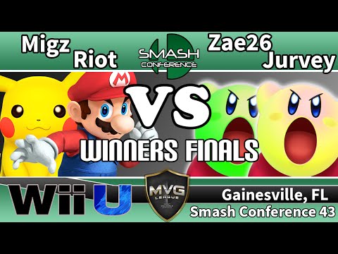Migz & Riot vs. Zae26 & Juvey - SSB4 Teams Winners Finals - SC43