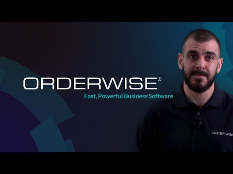 A 2 minute introduction to OrderWise