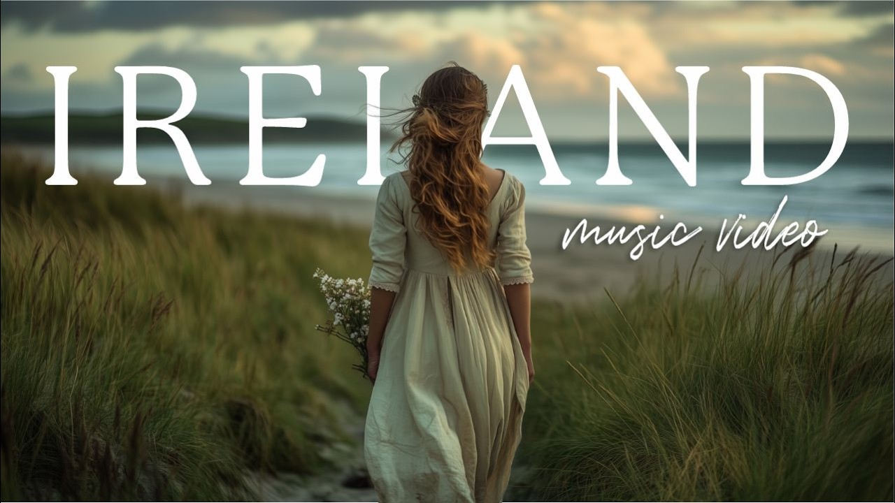 Soothing Irish Music with Beautiful Scenery of Ireland | Peaceful Celtic Music | Scenic Relaxation