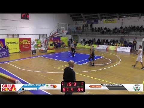 SERIE B Girone C Giulianova Basket 85 - Luciana Mosconi Ancona