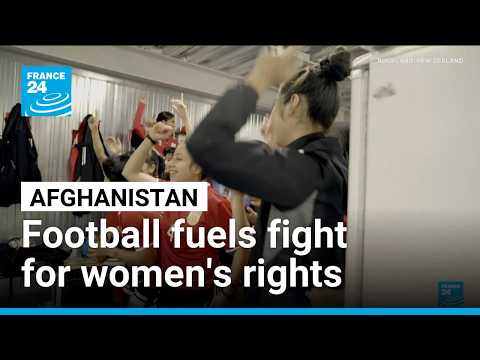 Players use football to champion Afghan women's rights