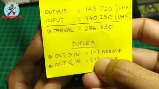 Download lagu CARA SETTING FREKUENSI DUPLEX CROSSBAND DI HT DUAL BAND (BAOFENG UV 5R) mp3