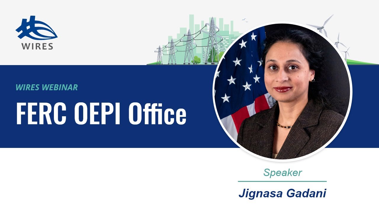 Watch the webinar on YouTube - FERC OEPI Office