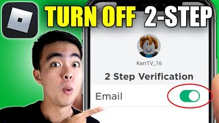 How to TURN OFF 2-Step Verification on Roblox (2024)