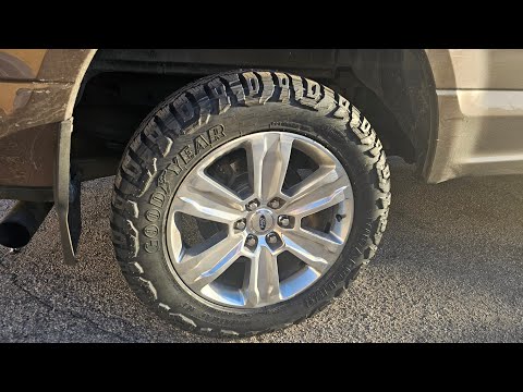 275 55 R20 Goodyear Wrangler Duratrac RT - Review - Took the Nitto Ridge Grapplers off - to noisy