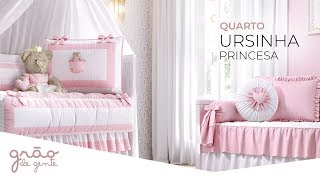 QUARTO DE BEBÊ URSINHA PRINCESA | GRÃO DE GENTE