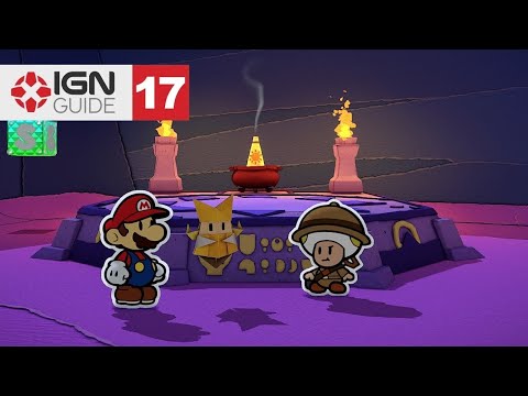 Paper Mario: The Origami King Walkthrough - Professor Toad and the Ancient Texts [Part 17]
