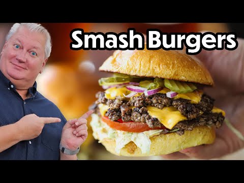 Best-Ever Smash Burgers | Crispy, Juicy & Easy to Make at Home