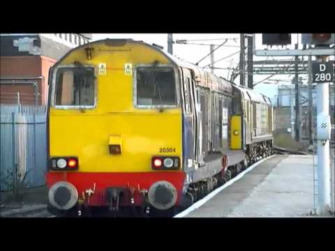 DRS 66430/20302 & 20304 at Doncaster