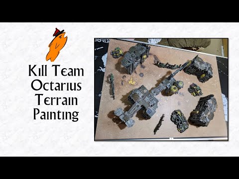 Kill Team: Octarius Terrain Painting