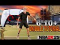 NBA 2K25 ADVANCED DRIBBLE TUTORIAL For 6 10 BUILDS In SEASON 1 HOW TO DRIBBLE ON 6 10 BUILDS