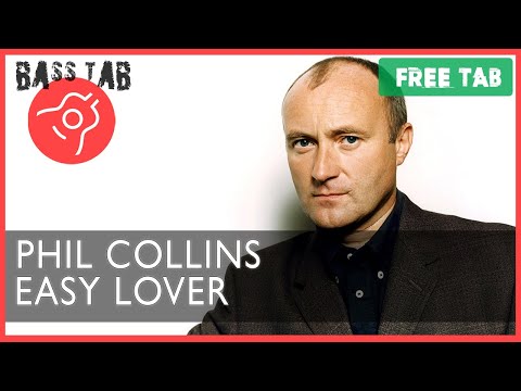 Easy Lover - Phil Collins ft Philip Bailey (BASS COVER With Tab & Notation)