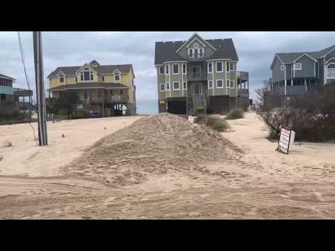 A drive down Ocean View in Avon NC