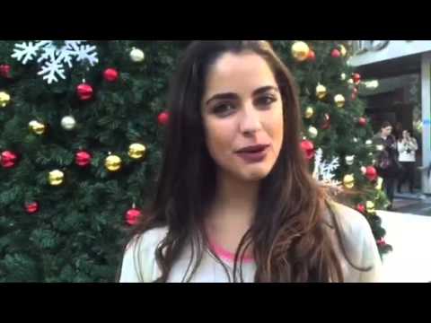 María José Mínguez Spanish model "Wishing Puro Ciclismo Merry Christmas"