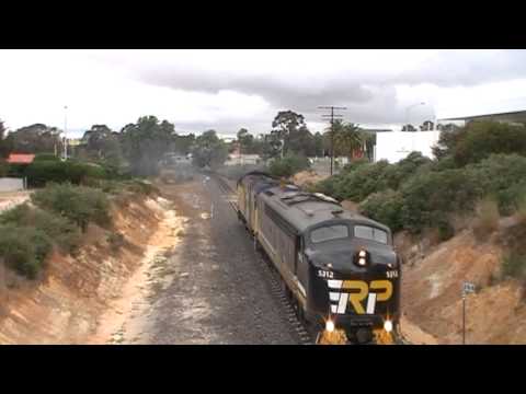 Australian Trains - Evening/Late night trains at Ararat