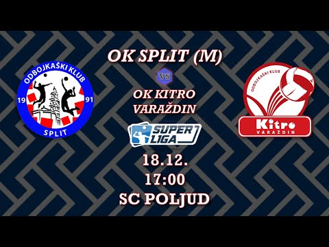 OK Split (M) - OK Kitro Varaždin / 11. kolo [Superliga 21./22.]