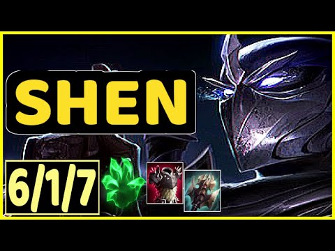 MYLON (SHEN) - 6/1/7 KDA GAMEPLAY - BR Ranked DIAMOND