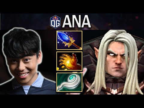 OG.ANA SMURF INVOKER WITH 900 XPM - DOTA 2 7.29 GAMEPLAY