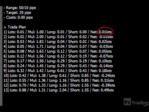 Video PZ Hedging EA MT4