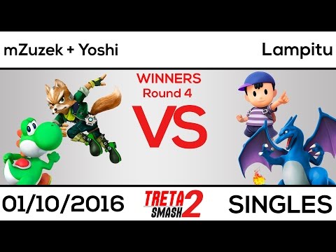 [Treta Smash 2/DOUBLES] mZuzek + Yoshi vs Lampitu - Winners Round 4
