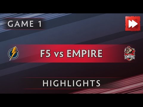 Fantastic.Five' vs Team Empire [Game 1] World Cyber Arena 2016 S2 - Dota Highlights