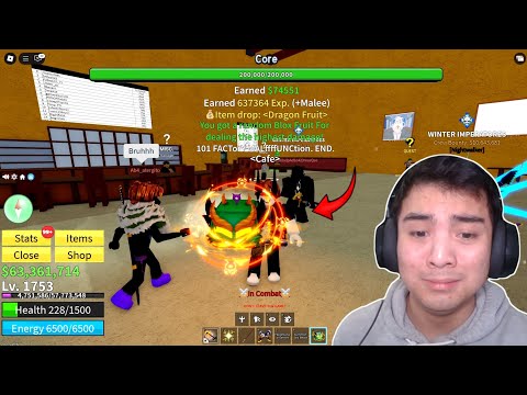 Grinding LAST UPDATE 25 + THIS HAPPEND in Blox Fruits!