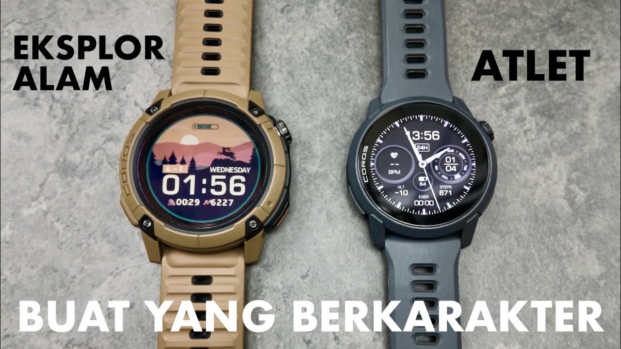 Ini Alasan Atlet Pro Nggak Pakai Smartwatch Biasa! COROS PACE 4 & COROS NOMAD!