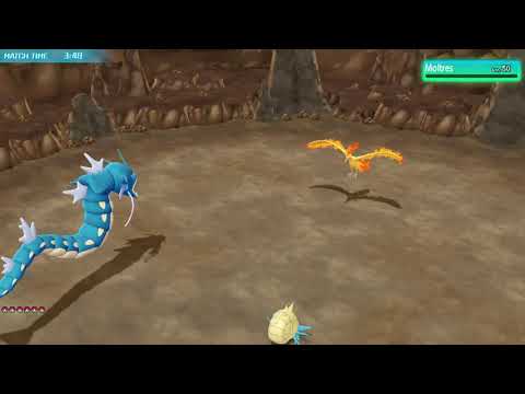 Pokémon Let's Go, Pikachu! - Defeating Moltres (Nintendo Switch)