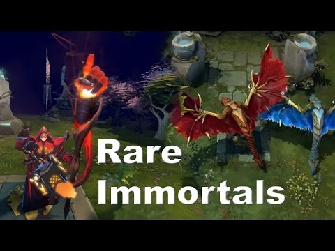Warlock Dragon Knight Rare Immortals Dota 2