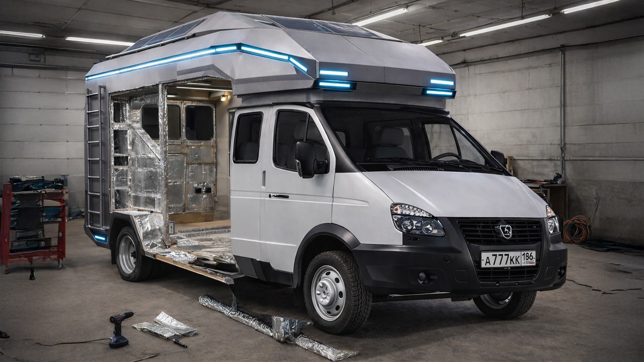 Автодом Кибертрак - Пол и Потолок!